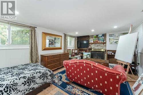 5212 New Street, Burlington (Appleby), ON - Indoor Photo Showing Bedroom With Fireplace