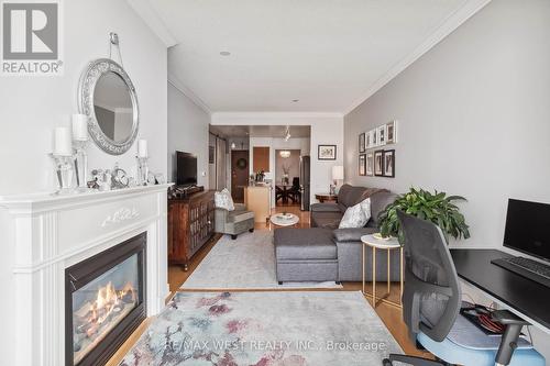 905 - 50 Old Mill Road, Oakville, ON - Indoor With Fireplace