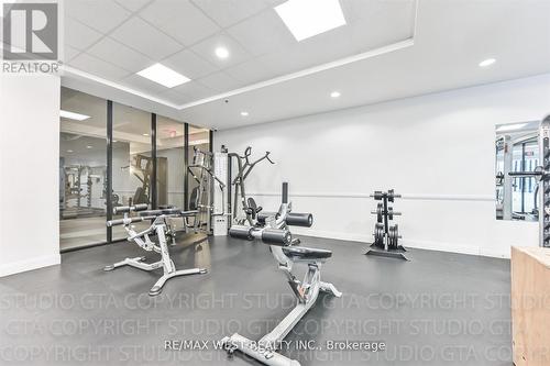 606 - 2900 Highway 7 Road, Vaughan, ON - Indoor Photo Showing Gym Room