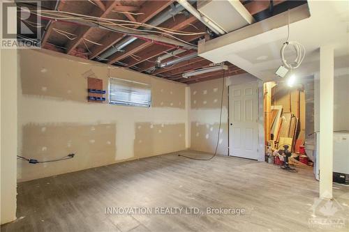 2466 Ashton Station Road, Lanark, ON - Indoor Photo Showing Basement