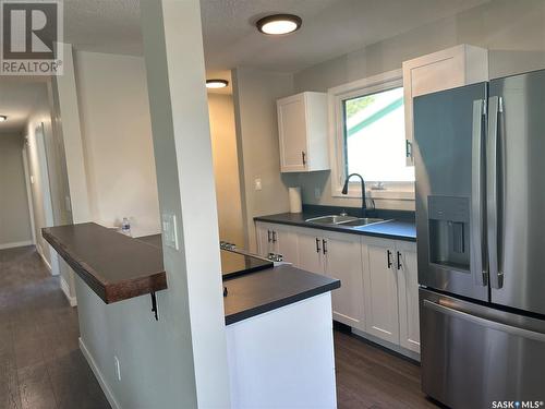 262 Trifunov Crescent, Regina, SK - Indoor Photo Showing Kitchen With Double Sink