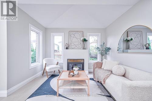 3400 Garrard Road, Whitby (Rolling Acres), ON - Indoor Photo Showing Living Room With Fireplace