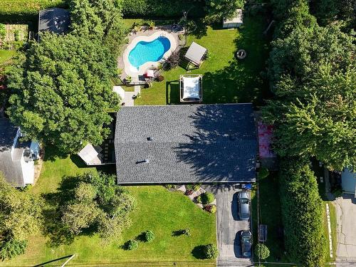 Aerial photo - 416 Rue Des Frênes, Les Cèdres, QC - Outdoor With In Ground Pool