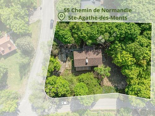 Aerial photo - 55 Ch. De Normandie, Sainte-Agathe-Des-Monts, QC - Outdoor