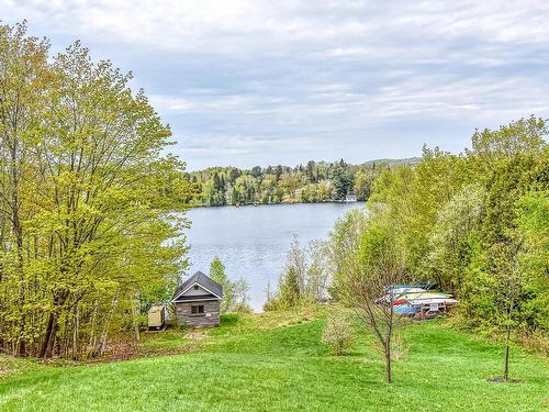 55 Ch. De Normandie, Sainte-Agathe-Des-Monts, QC - Outdoor With Body Of Water With View