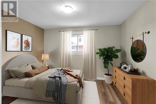 Virtually Staged - 1413 Churchill Street, Cornwall, ON - Indoor Photo Showing Bedroom