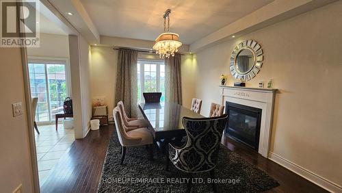 -Upper - 4 Lavallee Crescent, Brampton, ON - Indoor With Fireplace