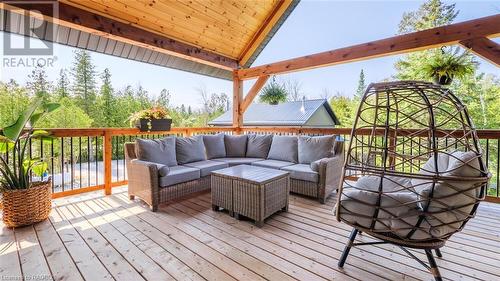 143 Oliphant Way, South Bruce Peninsula, ON - Outdoor With Deck Patio Veranda With Exterior