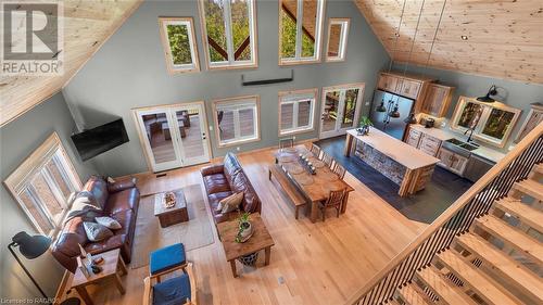 143 Oliphant Way, South Bruce Peninsula, ON - Indoor Photo Showing Other Room With Fireplace