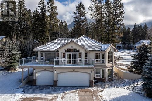 5144 Riverview  Road, Fairmont Hot Springs, BC - Outdoor With Deck Patio Veranda With Facade