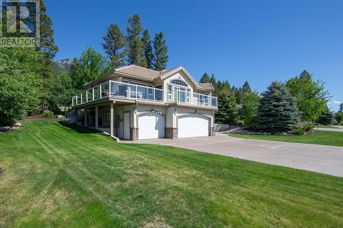 5144 Riverview  Road, Fairmont Hot Springs, BC - Outdoor With Deck Patio Veranda