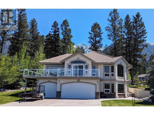 5144 Riverview  Road, Fairmont Hot Springs, BC - Outdoor With Deck Patio Veranda With Facade