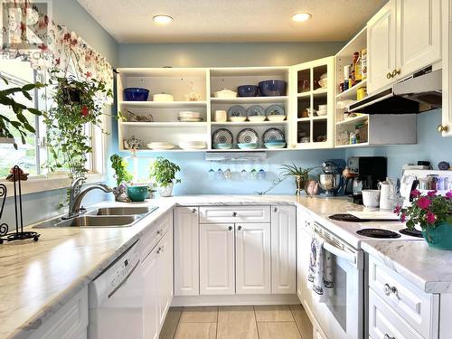 85 Chilko Street, Kitimat, BC - Indoor Photo Showing Kitchen With Double Sink