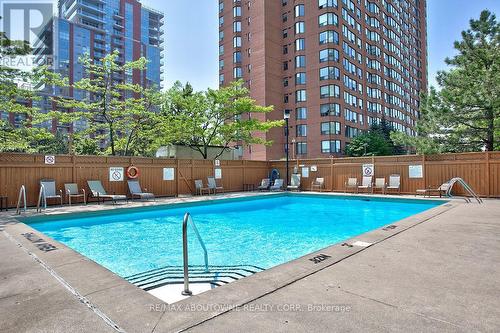 603 - 1270 Maple Crossing Boulevard, Burlington, ON - Outdoor With In Ground Pool