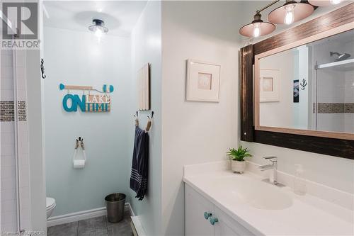 4 PC bathroom with Tile Shower - 160 Morpeth Street Unit# 19, Southampton, ON - Indoor Photo Showing Bathroom