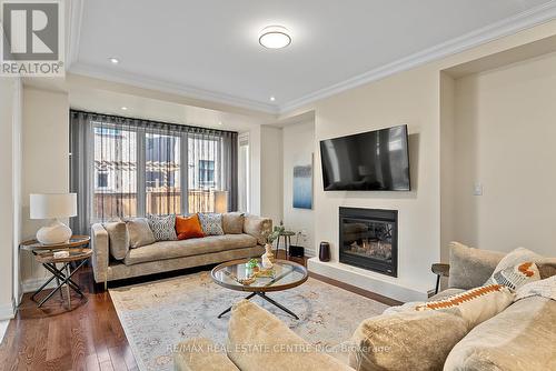 3196 Preserve Drive, Oakville, ON - Indoor Photo Showing Living Room With Fireplace