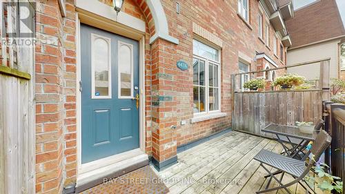 447A Queen Street E, Toronto (Moss Park), ON - Outdoor With Deck Patio Veranda With Exterior