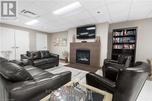 111 - 141 Vansickle Road, St. Catharines, ON - Indoor Photo Showing Living Room With Fireplace