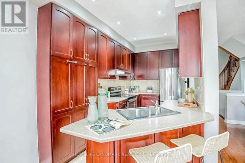 26 Coastline Drive, Brampton (Bram West), ON - Indoor Photo Showing Kitchen With Double Sink