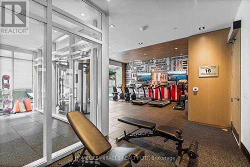 601 - 2369 Danforth Avenue, Toronto (East End-Danforth), ON - Indoor Photo Showing Gym Room