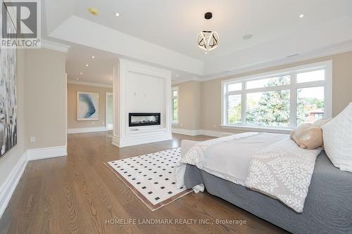 104 Dexter Road, Richmond Hill, ON - Indoor Photo Showing Bedroom With Fireplace