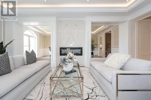 104 Dexter Road, Richmond Hill, ON - Indoor Photo Showing Living Room With Fireplace