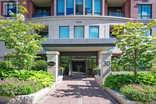 204 - 30 Old Mill Road, Toronto (Kingsway South), ON - Outdoor With Balcony With Facade