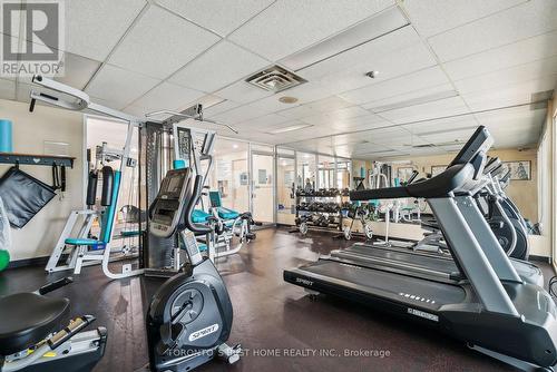 1509 - 75 Ellen Street, Barrie, ON - Indoor Photo Showing Gym Room