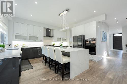 60 Boem Avenue, Toronto (Wexford-Maryvale), ON - Indoor Photo Showing Kitchen With Upgraded Kitchen