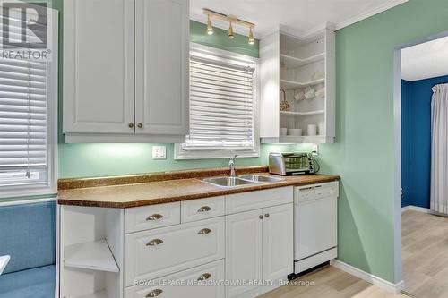 115 Albert Street, Smith-Ennismore-Lakefield (Lakefield), ON - Indoor Photo Showing Kitchen With Double Sink