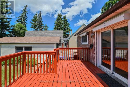 3331 Etude Drive, Mississauga, ON - Outdoor With Deck Patio Veranda With Exterior