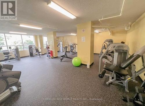 709 - 40 Panorama Court, Toronto (Mount Olive-Silverstone-Jamestown), ON - Indoor Photo Showing Gym Room