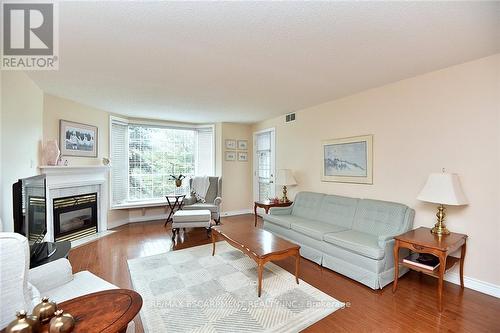 202 - 970 Golf Links Road, Hamilton (Ancaster), ON - Indoor Photo Showing Living Room With Fireplace