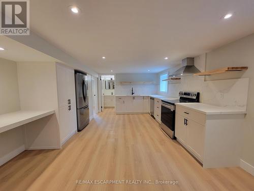 Lower - 125 East 31St Street, Hamilton (Raleigh), ON - Indoor Photo Showing Kitchen