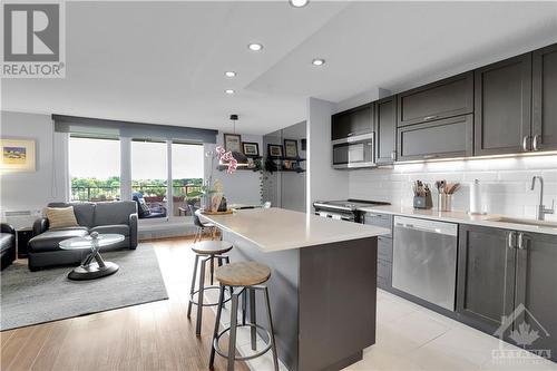 1408 - 1785 Frobisher Lane, Ottawa, ON - Indoor Photo Showing Kitchen With Upgraded Kitchen