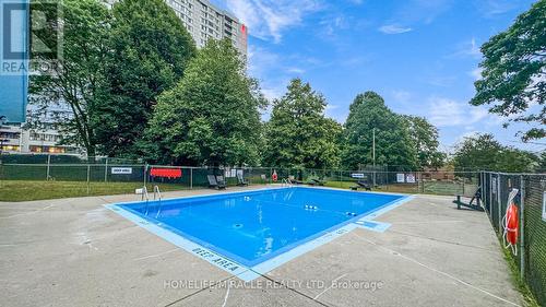 911 - 100 Echo Point, Toronto (L'Amoreaux), ON - Outdoor With In Ground Pool With Backyard