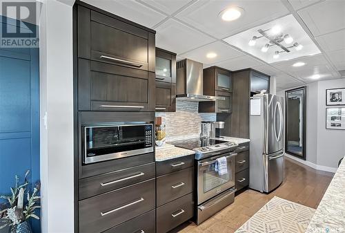 804 611 University Drive, Saskatoon, SK - Indoor Photo Showing Kitchen With Upgraded Kitchen