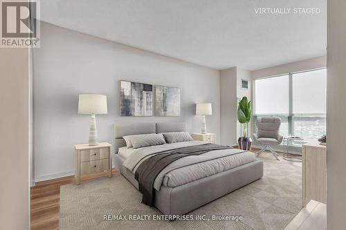 711 - 2177 Burnhamthorpe Road W, Mississauga (Erin Mills), ON - Indoor Photo Showing Bedroom