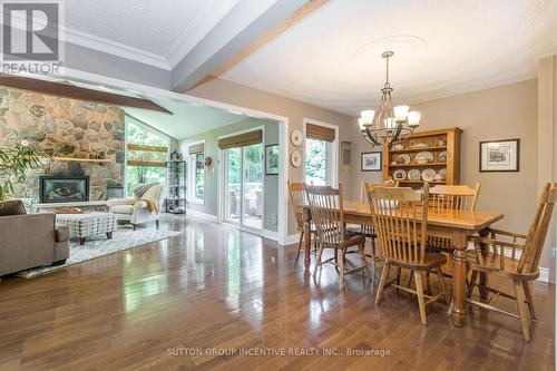 6492 13Th Line, New Tecumseth, ON - Indoor Photo Showing Dining Room With Fireplace