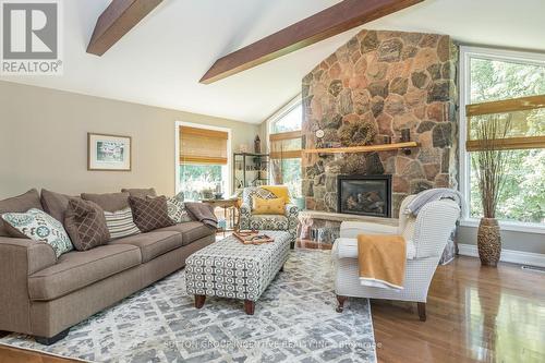 6492 13Th Line, New Tecumseth, ON - Indoor Photo Showing Living Room With Fireplace