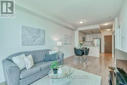 1003 - 3985 Grand Park Drive, Mississauga, ON - Indoor Photo Showing Living Room