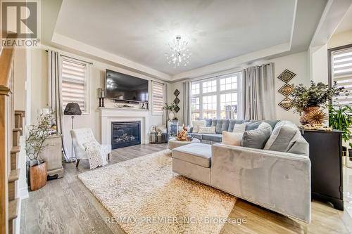 116 Klein Mills Road, Vaughan, ON - Indoor Photo Showing Living Room With Fireplace