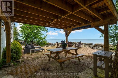 16 William Avenue, Wasaga Beach, ON - Outdoor With Body Of Water With Deck Patio Veranda With View