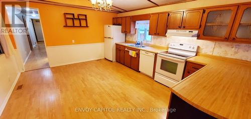 105 Maple Crescent, Hamilton, ON - Indoor Photo Showing Kitchen With Double Sink