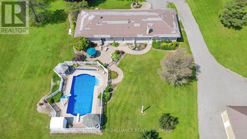 142 Old Madoc Road, Belleville, ON - Outdoor With In Ground Pool With View