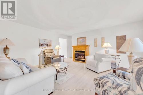 142 Old Madoc Road, Belleville, ON - Indoor Photo Showing Living Room With Fireplace