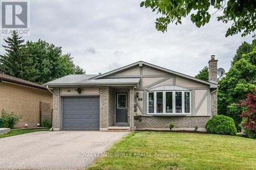 69 Glen Park Crescent, Kitchener, ON - Outdoor With Facade