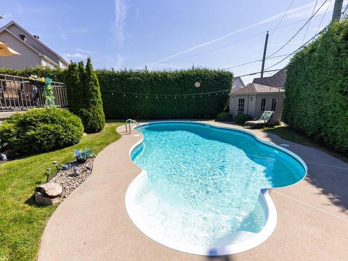 Pool - 45 Rue Du Minervois, Terrebonne (Lachenaie), QC - Outdoor With In Ground Pool With Backyard