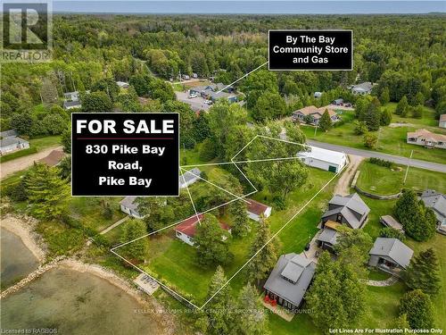 830 Pike Bay Road, Northern Bruce Peninsula, ON -  With View