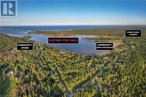 830 Pike Bay Road, Northern Bruce Peninsula, ON - Outdoor With Body Of Water With View